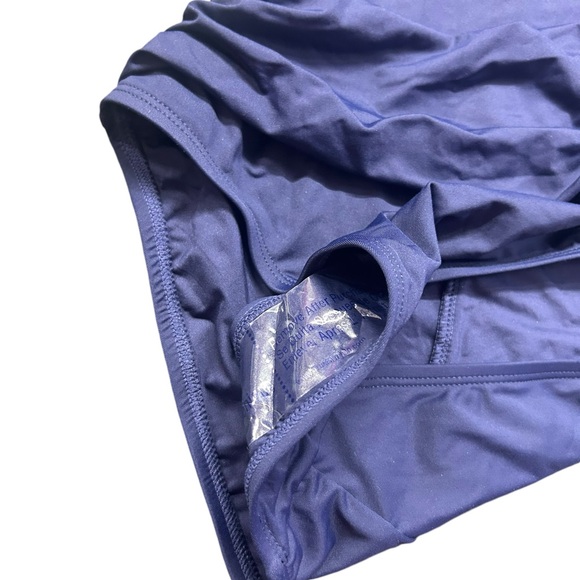 LA BLANCA island goddess INDIGO one piece swimsuit style LB0IG24 UPF 50+ NWT - Picture 12 of 12